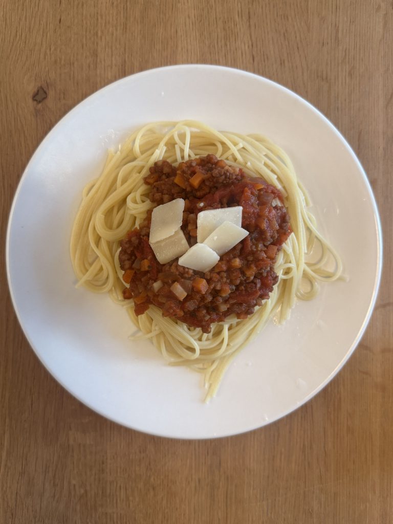 Spaghetti Bolognese Vegetarisch
